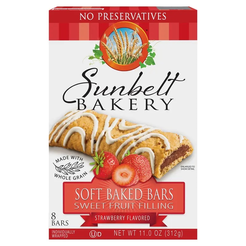Soft Baked Bars, Sunbelt Bakery Family Pack Strawberry