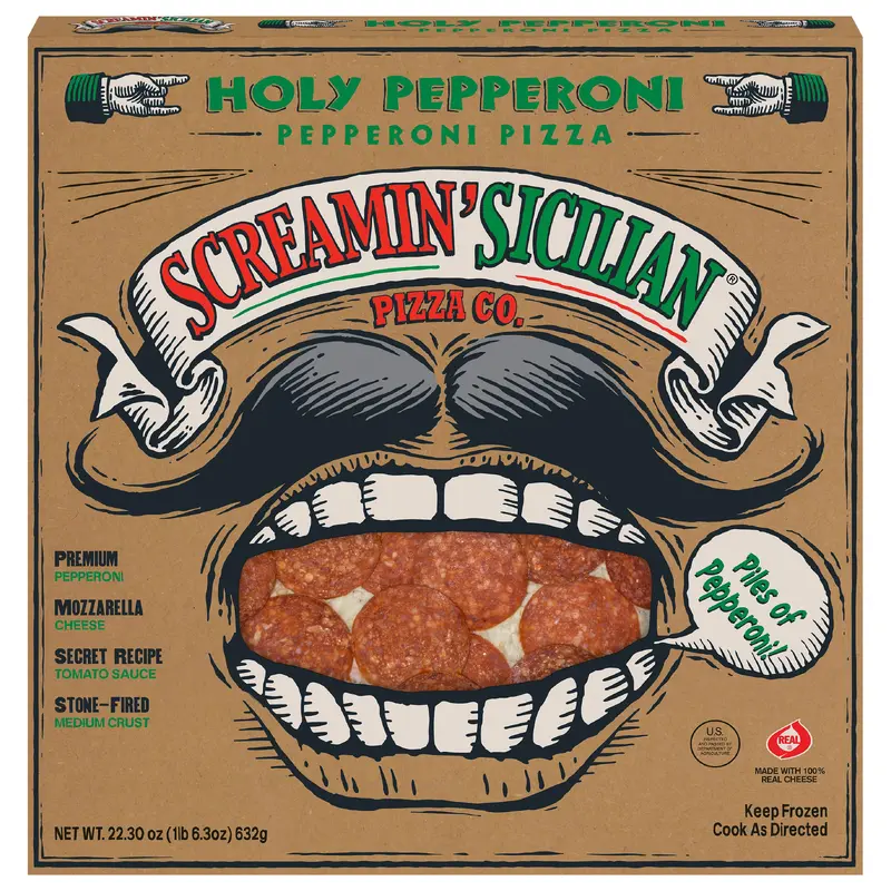 Screamin' Sicilian Pizza Co. Holy Pepperoni Pizza 22.30 oz