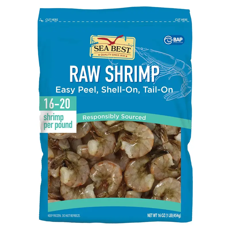 Sea Best 16-20 Count Ez Peel Shrimp