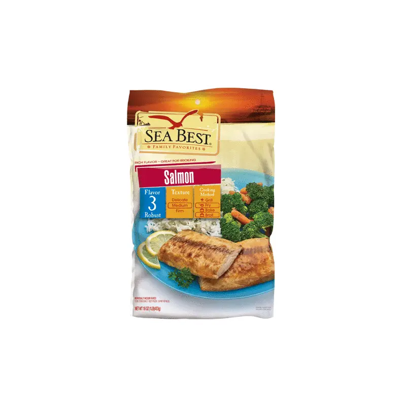 Sea Best Salmon Fillets, 16 Ounce