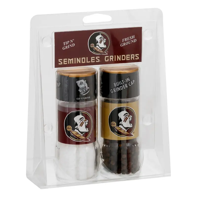 Seminoles Grinders Mediterranean Sea Salt/Whole Black Peppercorns 1 ea