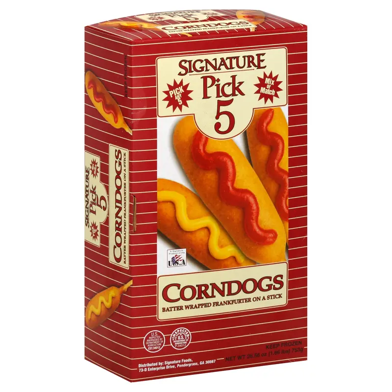 Signature Pick 5 Corndogs 26.56 oz