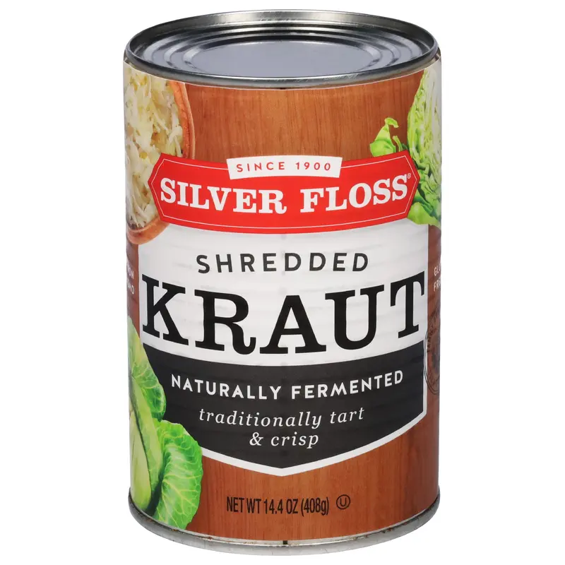 Silver Floss Shredded Kraut 14.4 oz