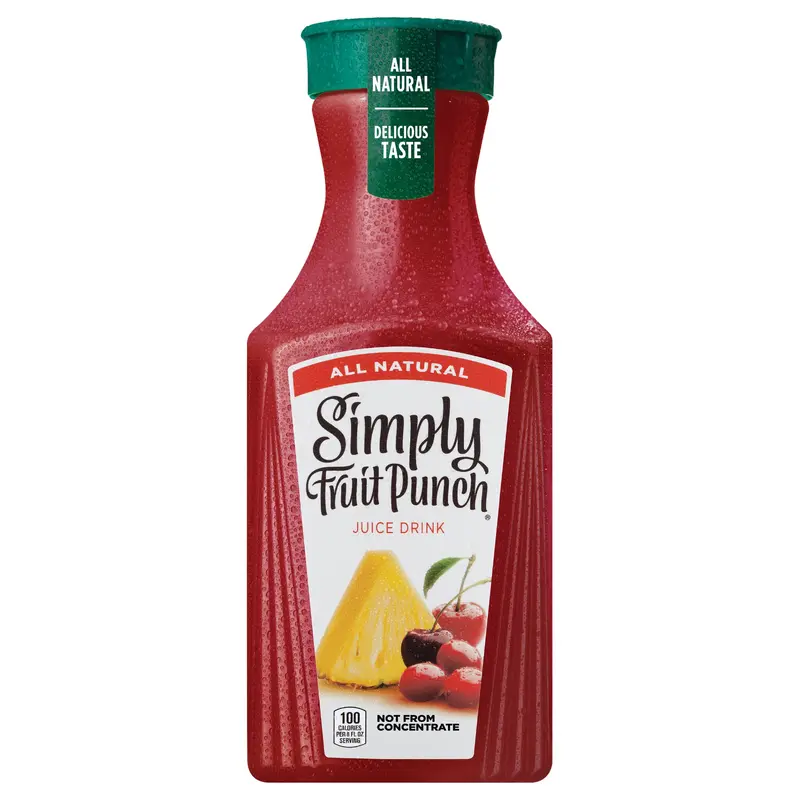 Simply Fruit Punch Bottle, 52 fl oz