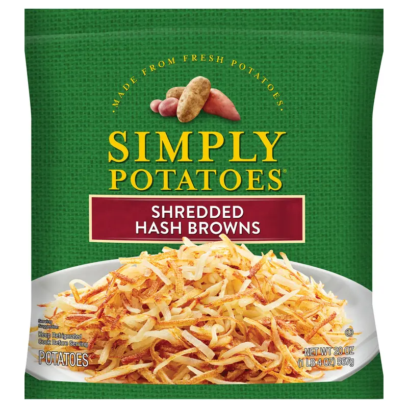 Simply Potatoes Original Hash Browns, 20 Oz, Pack of 1