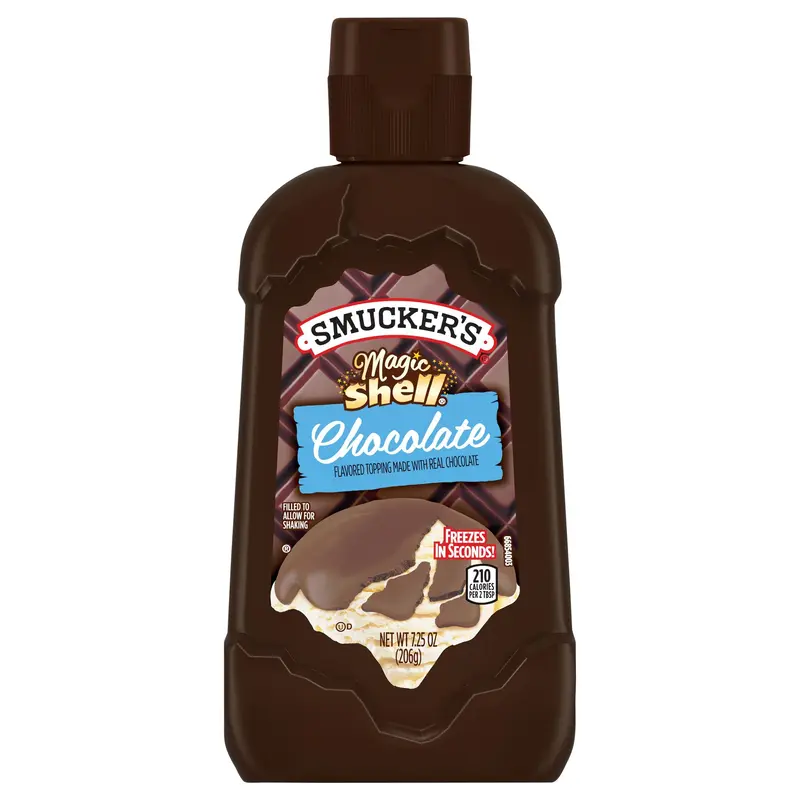 Smucker's Magic Shell Chocolate Flavored Topping, 7.25 Ounces