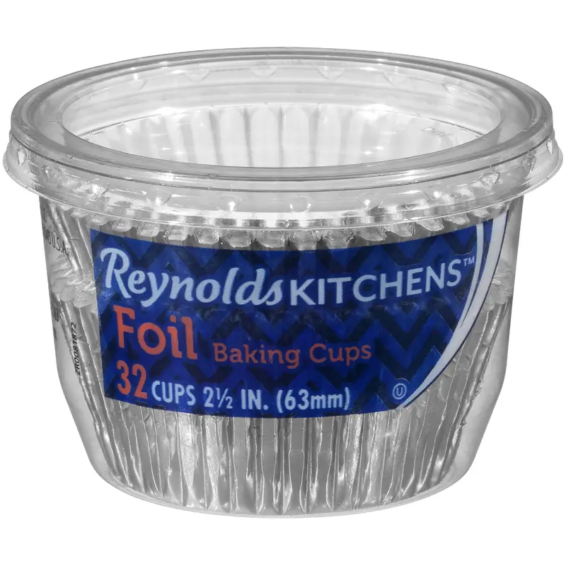 Reynolds Kitchens 2.5 in. Foil Baking Cups 32 ct Container