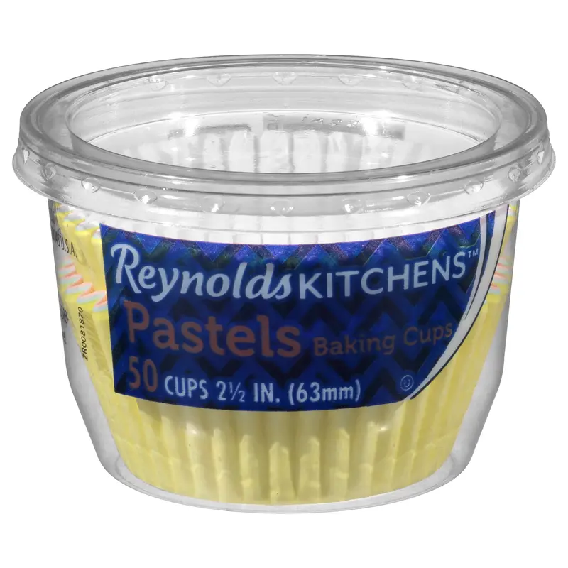 Reynolds Kitchens 2.5 in. Pastels Baking Cups 50 ct Container