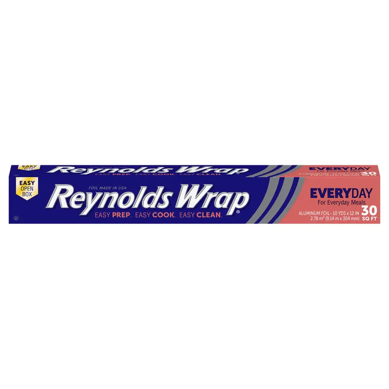 Reynolds Wrap Everyday Strength Aluminum Foil, 30 Square Feet