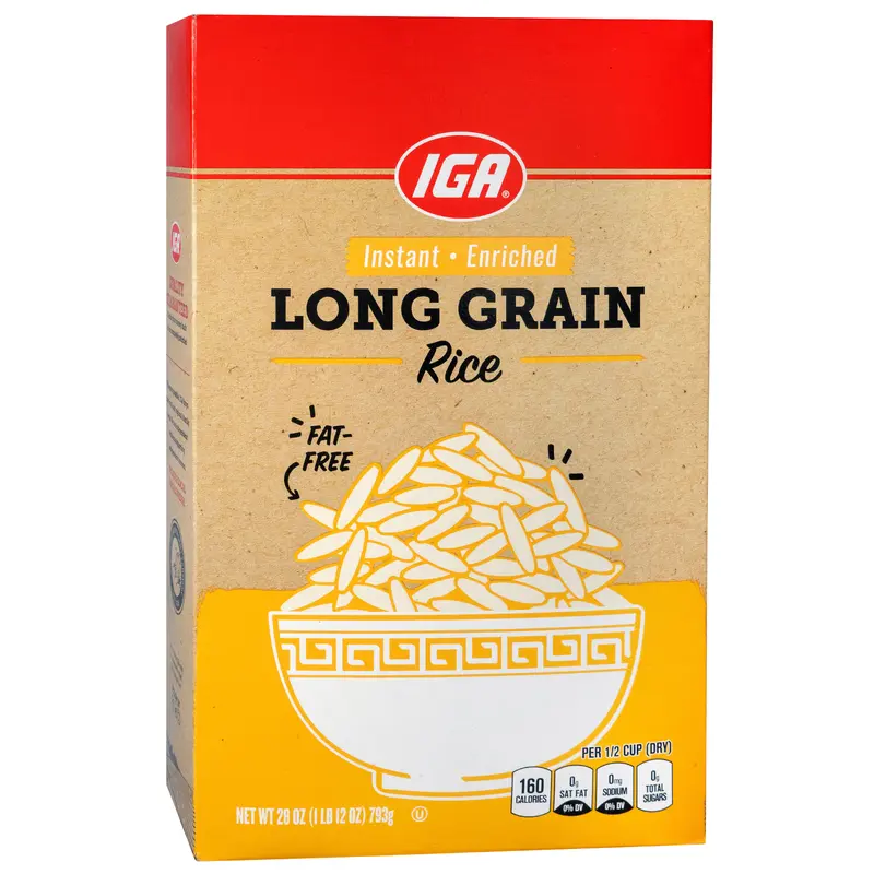RICE INSTANT LONG GRAIN 28 OZ