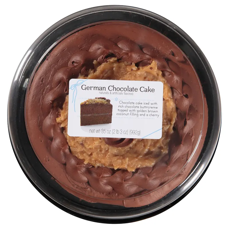 Rich's German Chocolate Cake 35 oz. Clamshell