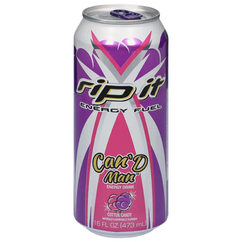 Rip It Cotton Candy Energy Drink 16 fl oz