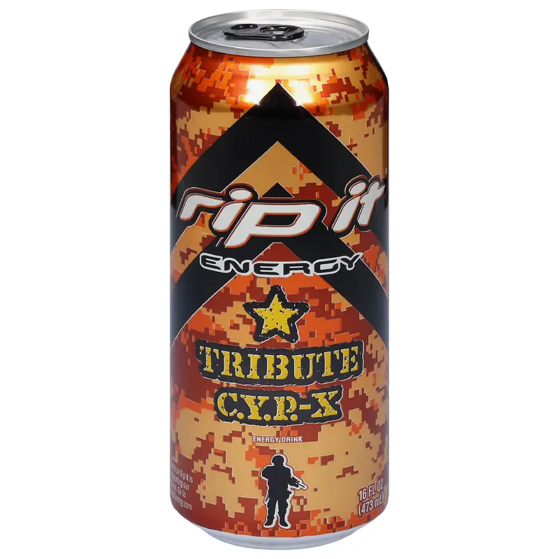 Rip It Tribute C.Y.P.-X Energy Drink 16 fl oz