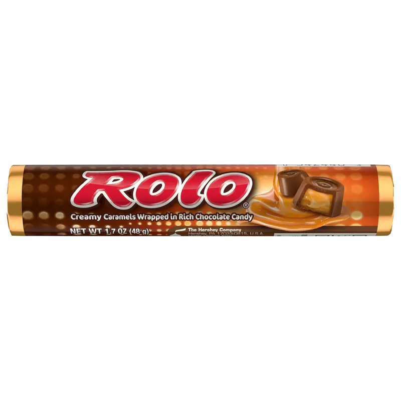 ROLO Rich Chocolate Caramel Candy Roll, 1.7 oz