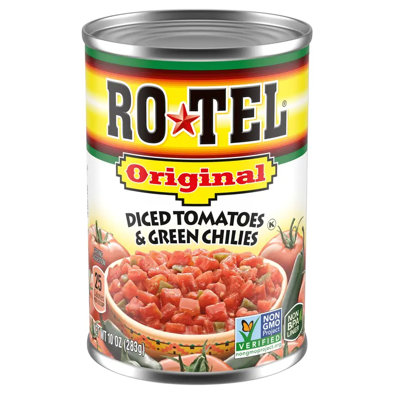 ROTEL Original Diced Tomatoes and Green Chilies, 10 oz.