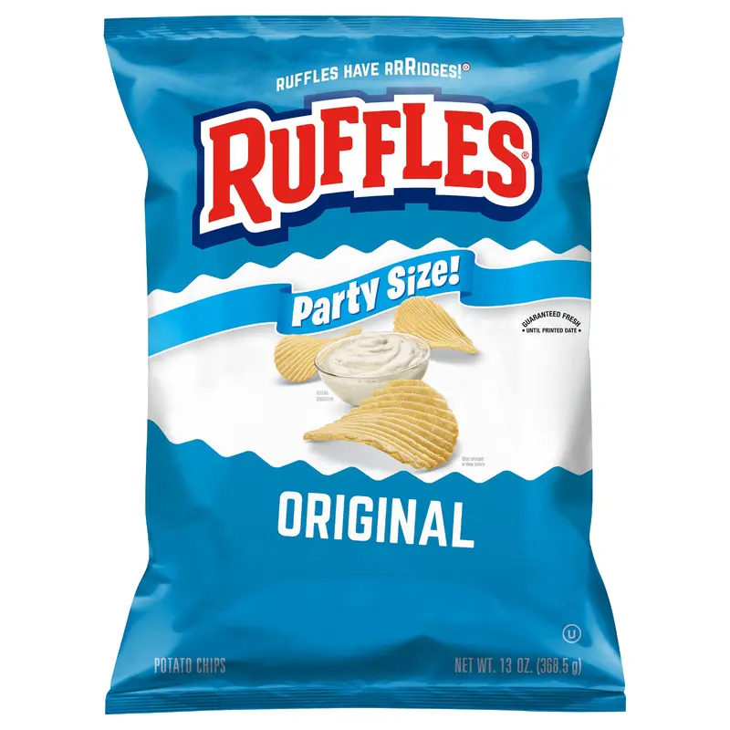Ruffles Original Potato Chips Party Size