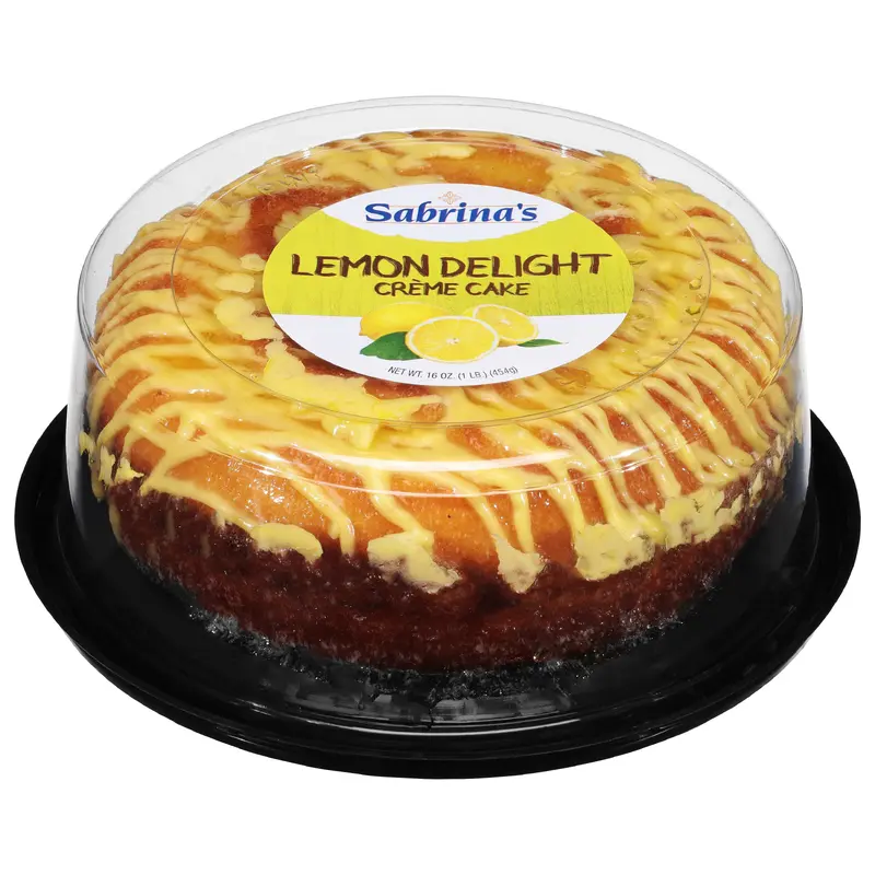 Sabrina's Lemon Delight Creme Cake 16 oz