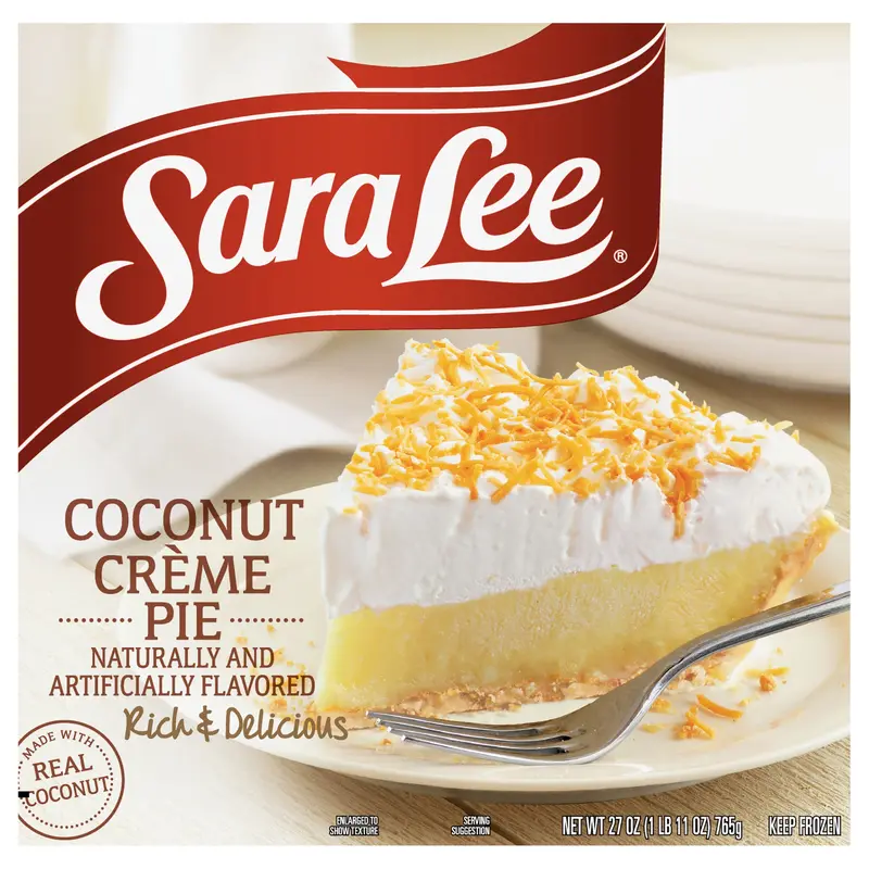 Sara Lee Crme Pie Coconut 27oz