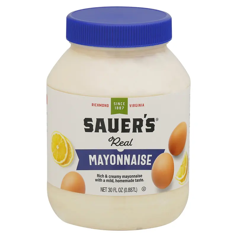 Sauer's Real Mayonnaise 30 fl oz Jar
