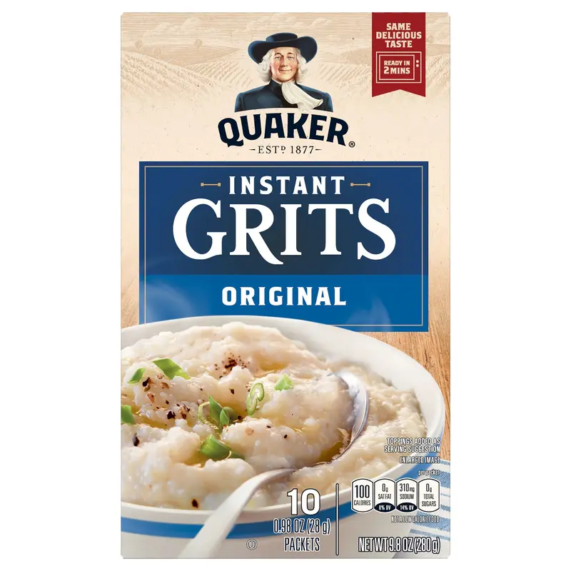 Quaker Instant Original Grits Packet 10 ea