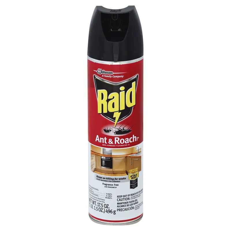 Raid Ant & Roach Killer 17.5 oz - Fragrance Free