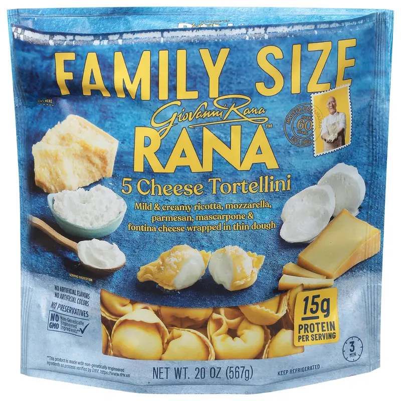 Rana 5 Cheese Tortellini Family Size 20 oz