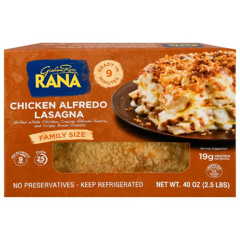 Rana Chicken Alfredo Lasagna Family Size 40 oz