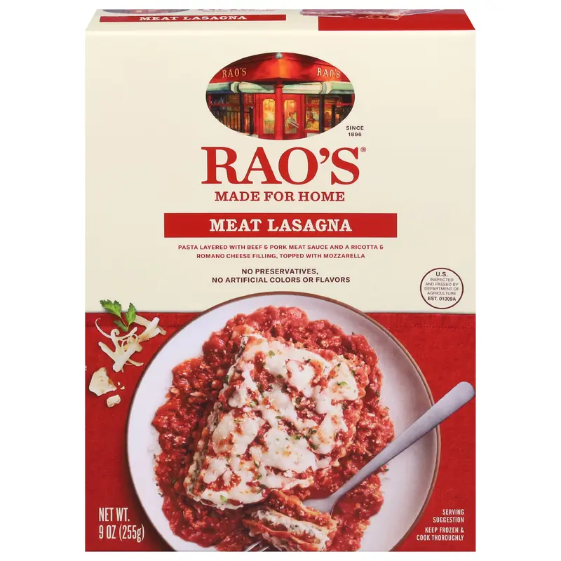 Rao's Made for Home Meat Lasagna 9 oz