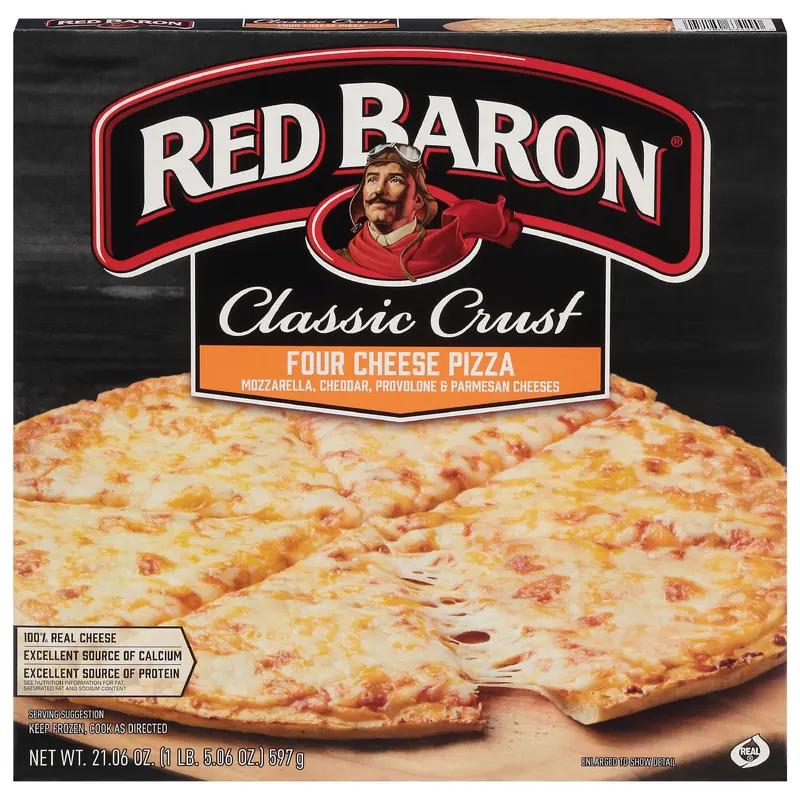 Red Baron Classic Crust Four Cheese Pizza 21.06 oz