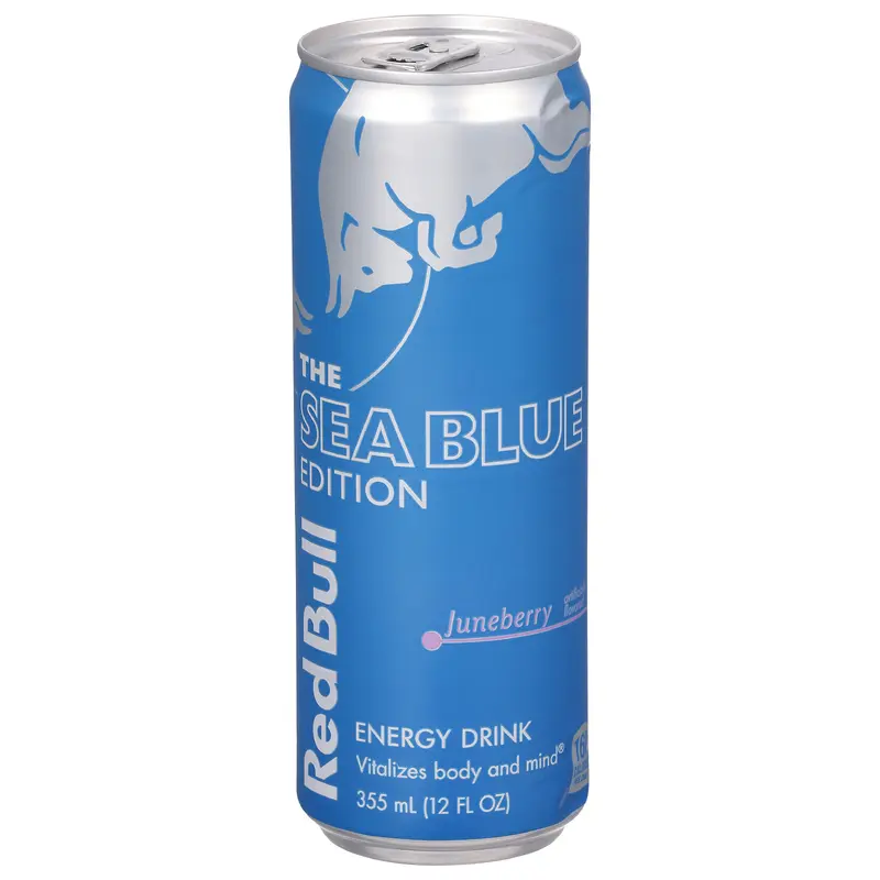 Red Bull The Sea Blue Edition Juneberry Energy Drink 12 fl oz