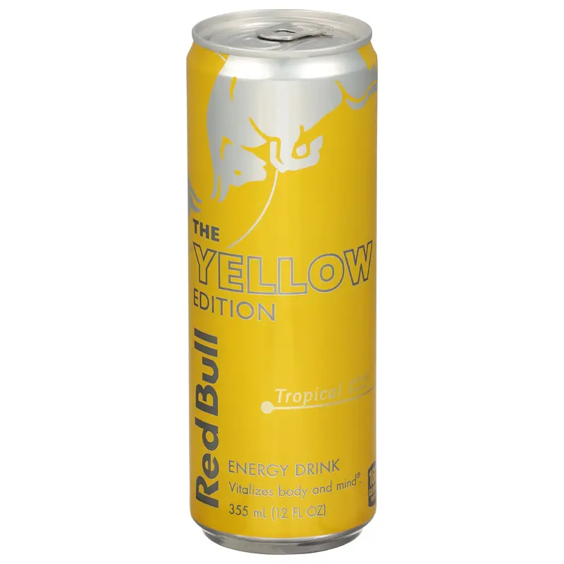 Red Bull The Yellow Edition Tropical Energy Drink 12 fl oz