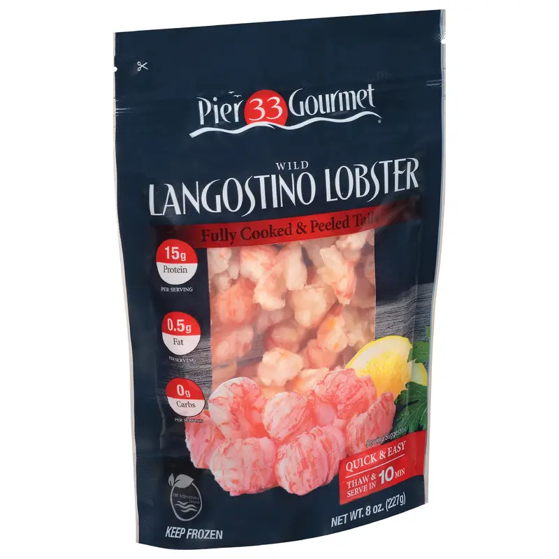 Pier 33 Gourmet Wild Langostino Lobster 8 oz