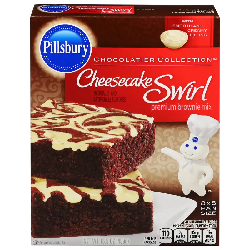 Pillsbury Premium Cheesecake Brownie Mix 15.5 oz