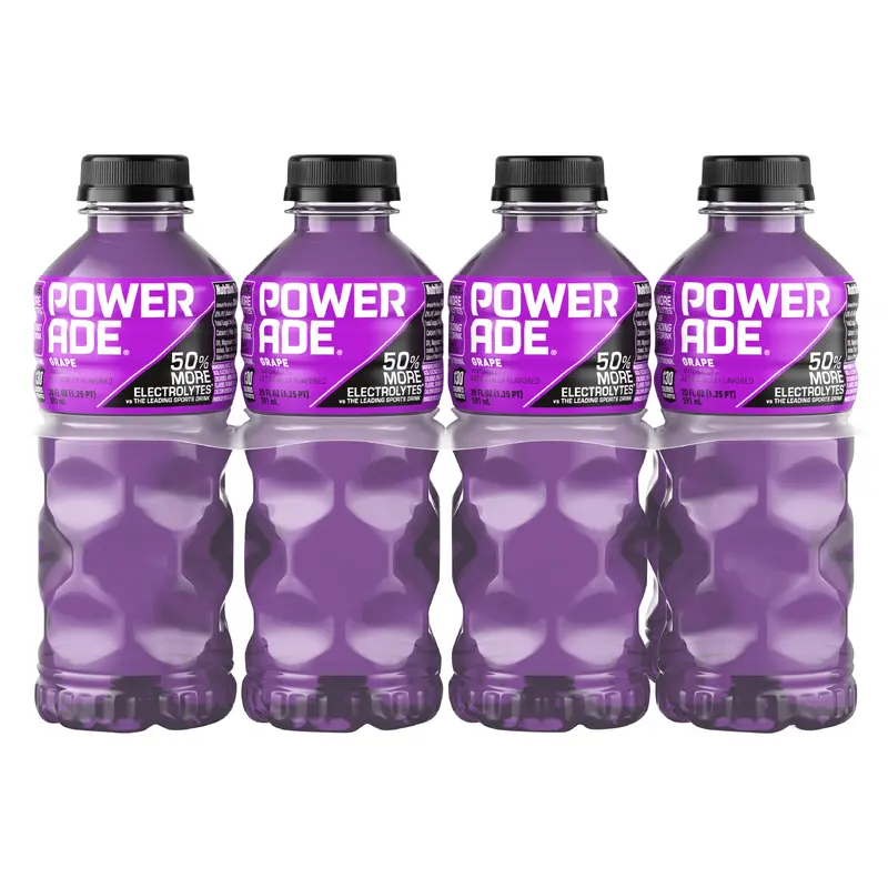 POWERADE Grape Sports Drink, 20 fl oz (Pack of 8)