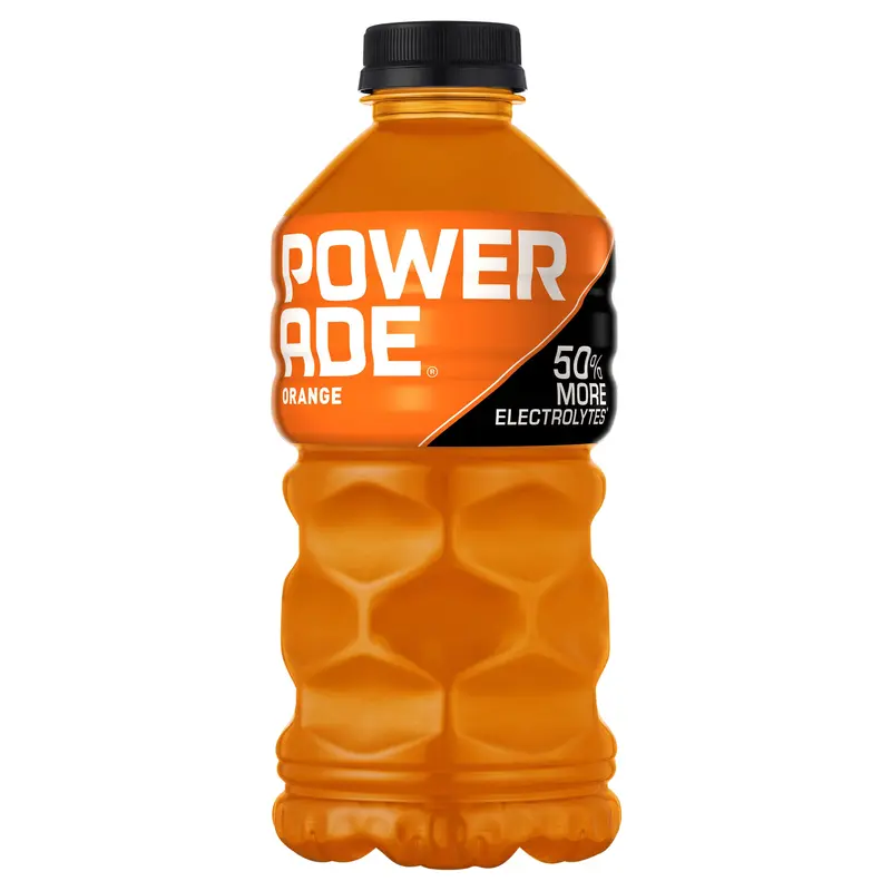 POWERADE Orange Bottle, 28 fl oz