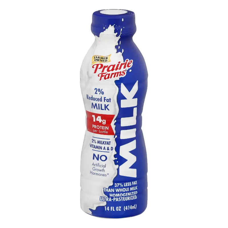 Prairie Farms 2% Reduced Fat Milk 14 oz