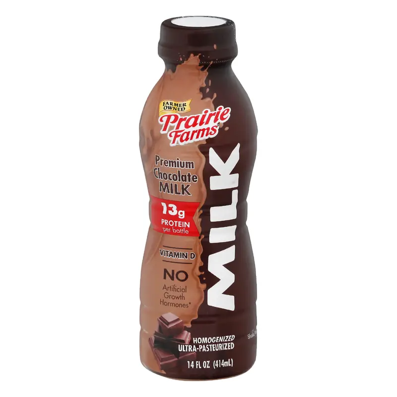 Prairie Farms Premium Chocolate Milk 14 oz