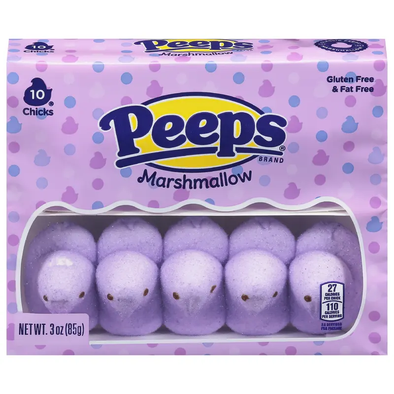 Peeps Marshmallow 10 ea - Purple