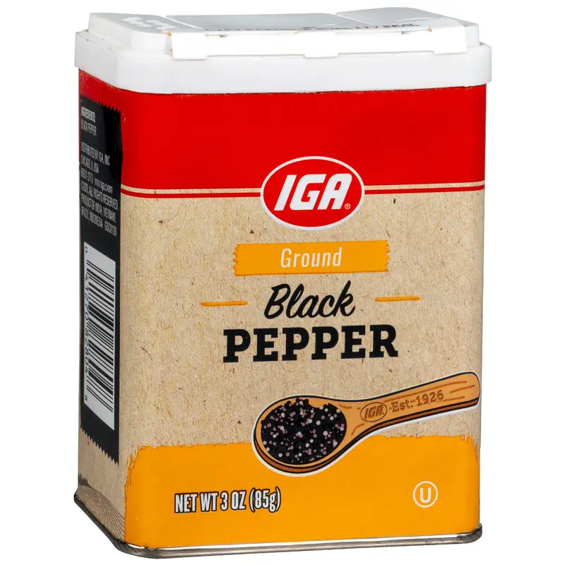 PEPPER BLACK GROUND 3 OZ