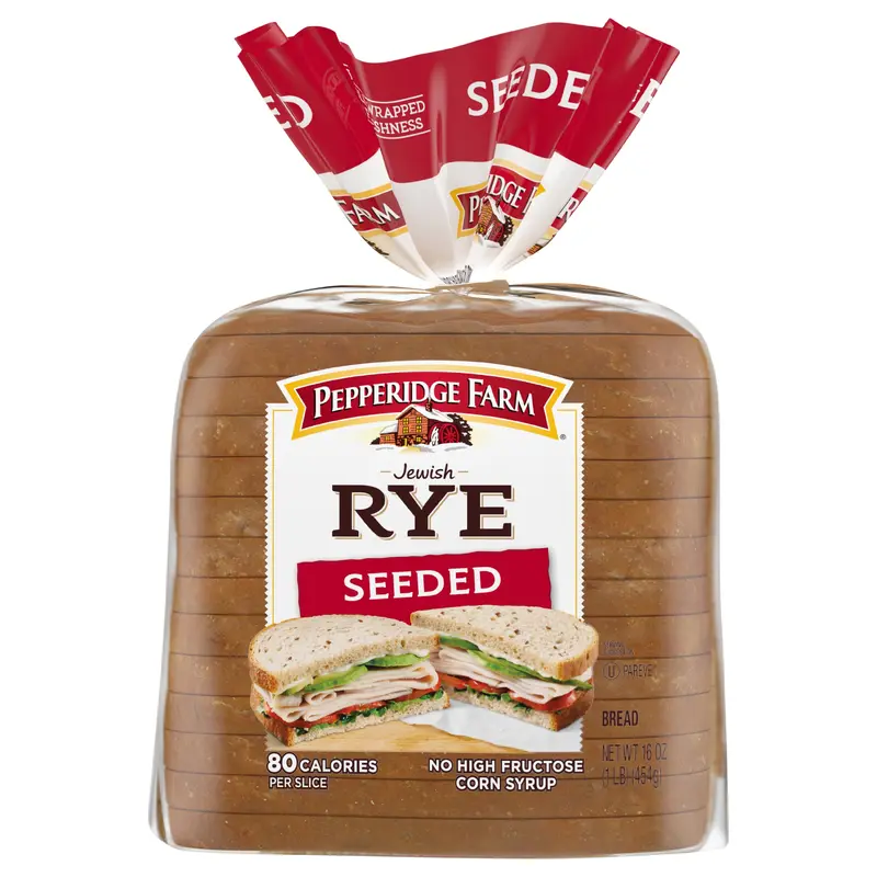 Pepperidge Farm Jewish Rye Seeded Bread 16 oz