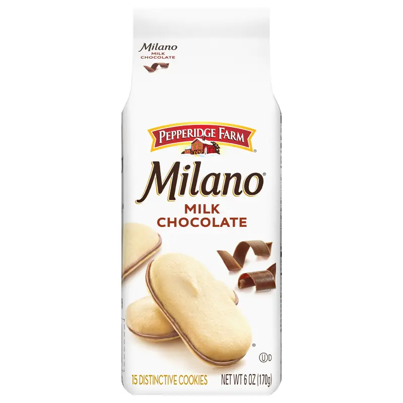 Pepperidge Farm Milano Distinctive Milk Chocolate Cookies 15 ea