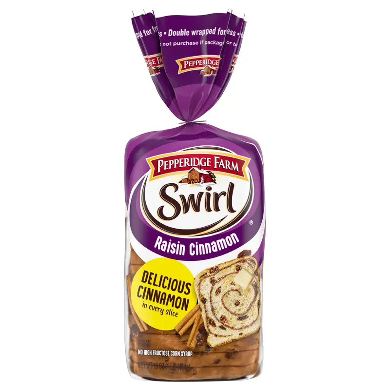 Pepperidge Farm Swirl Raisin Cinnamon Bread 16 oz