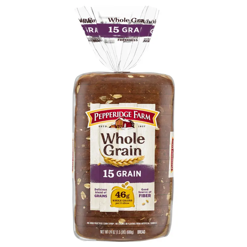 Pepperidge Farm Whole Grain 15 Grain Bread 24 oz