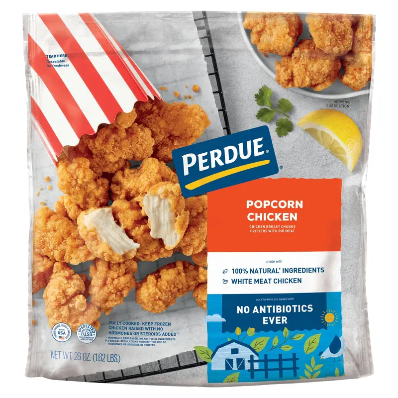 PERDUE Breaded Popcorn Chicken Breast Chunks, 26 oz