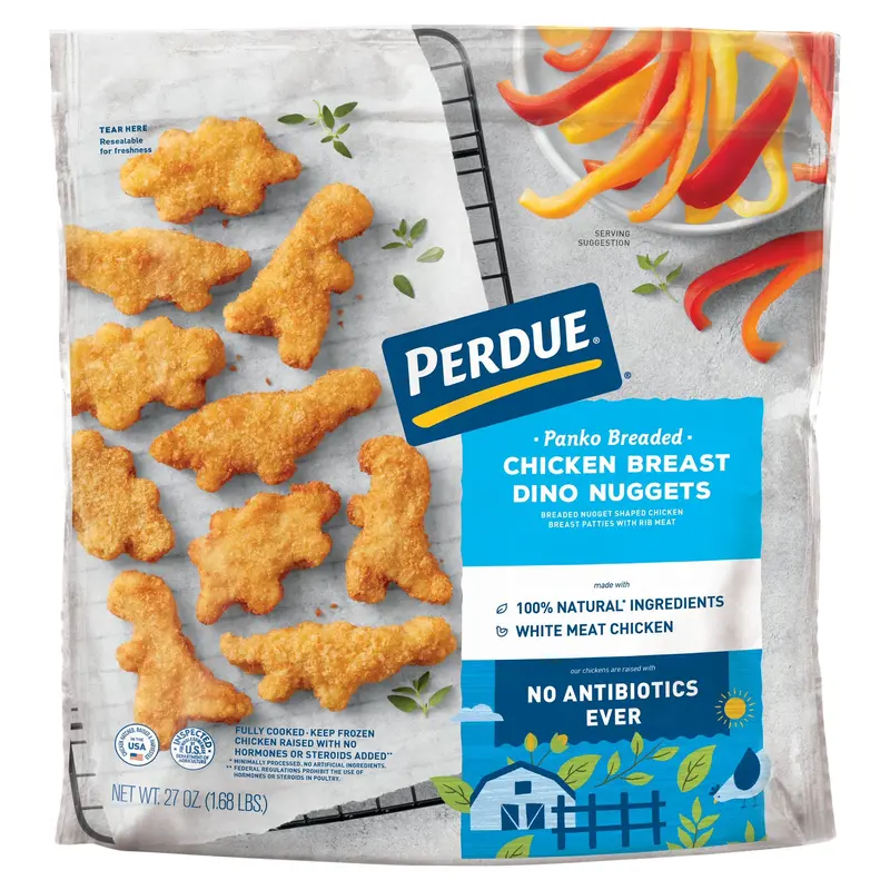 PERDUE Panko Breaded Dino Nuggets, 27 oz.