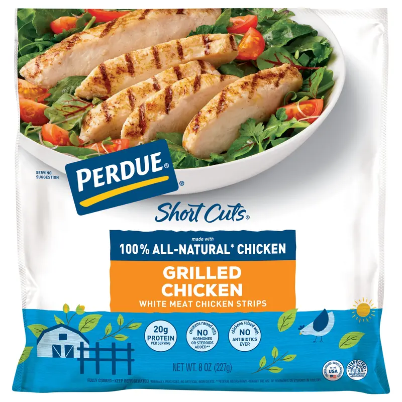 PERDUE SHORT CUTS Grilled White Meat Chicken Strips 8 oz