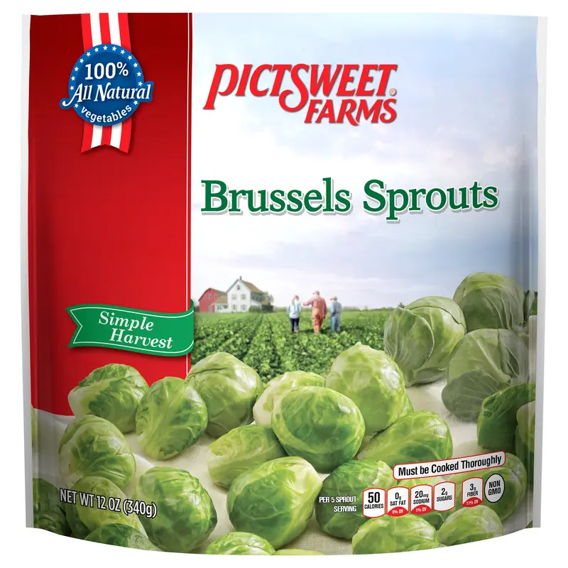 Pictsweet Farms Brussels Sprouts, Simple Harvest - 12 oz