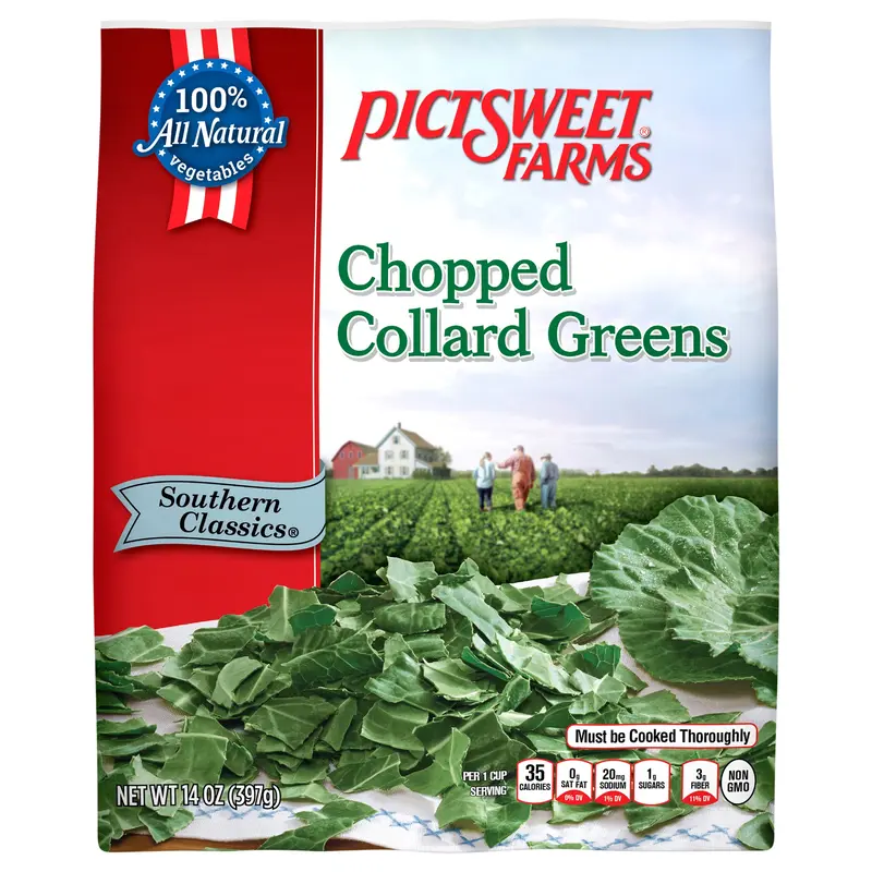 Pictsweet Farms Chopped Collard Greens, Southern Classics - 14 oz