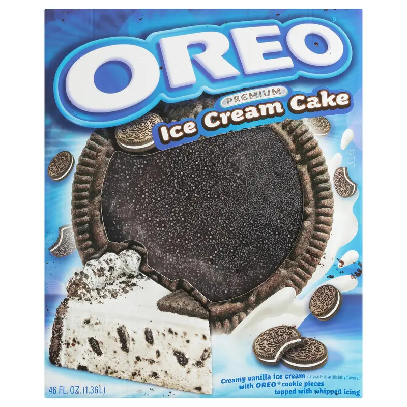 Oreo Premium Ice Cream Cake 46 fl. oz. Box