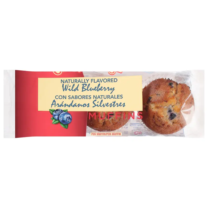 Otis Spunkmeyer Wild Blueberry Muffins 12 oz